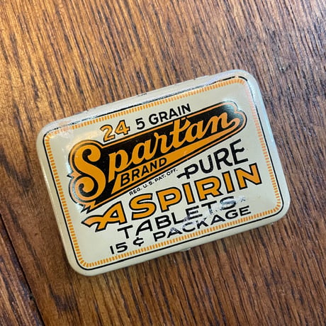 1940’s Spantan Brand タブレット缶