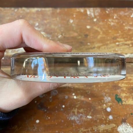 1930’s “Sole Leather Counters” ガラスペーパーウェイト