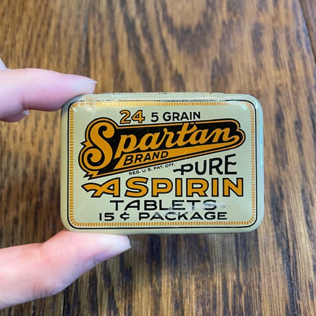 1940’s Spantan Brand タブレット缶