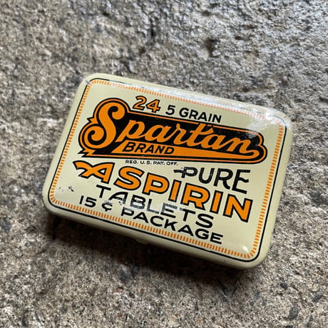 1940’s Spantan Brand タブレット缶