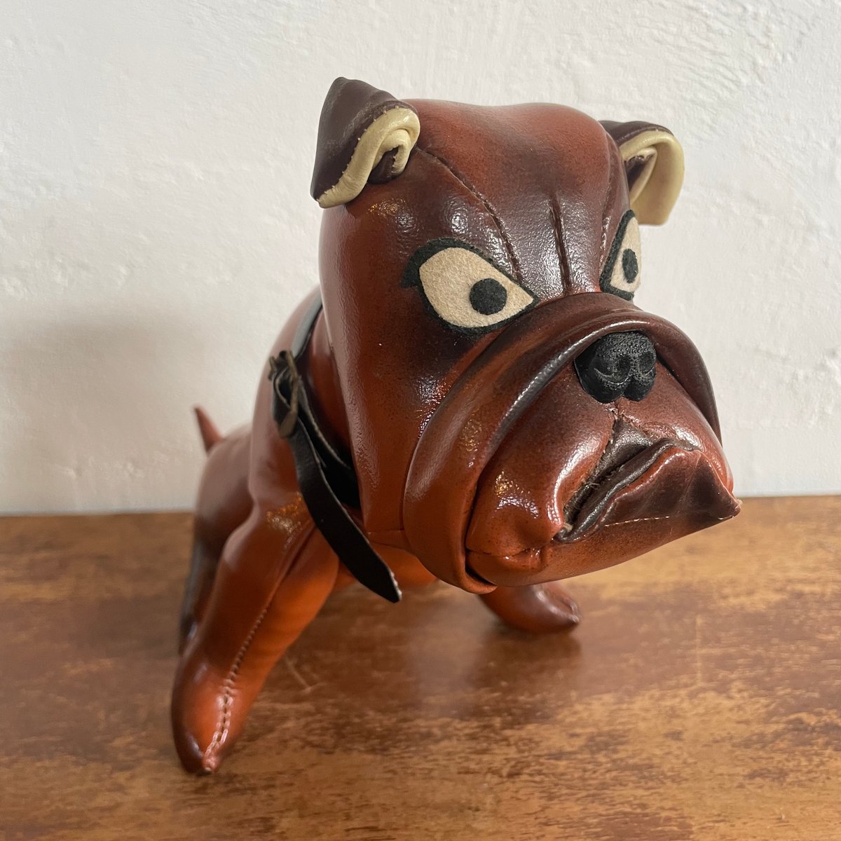 1960-70's レザー製ブルドッグ | 7miles from the Dreamland