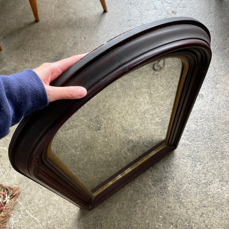 ビンテージ　USA ミリタリー　ウォールミラー　エイジング ビンテージ USA ミリタリー ウォールミラー エイジング 1970's