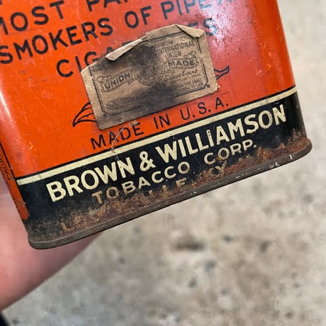1950’s SIR WALTER RALEIGH タバコ缶