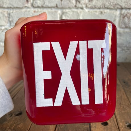 1960’s “EXIT”ランプシェード