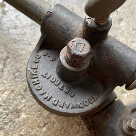 1930’s Woodward Machine インダストリアルランプ