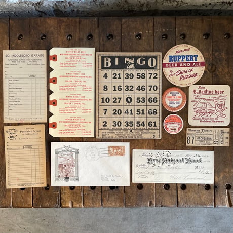 〜1950’s 紙もの アソートセット