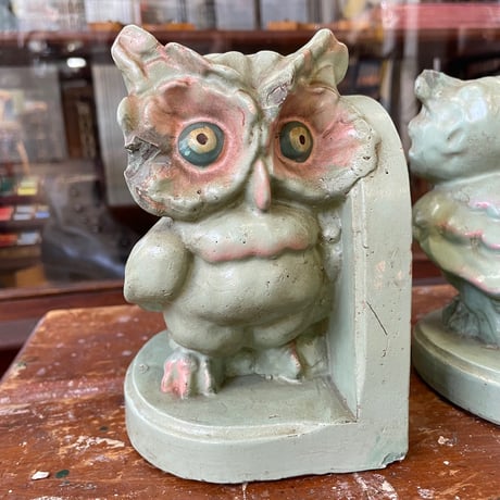 1950’s フクロウ ブックエンド ペア