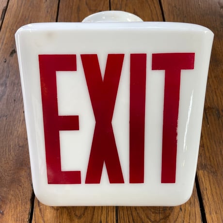 1960’s “EXIT”ランプシェード