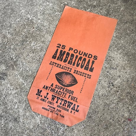 1920’s COAL BAG 紙袋
