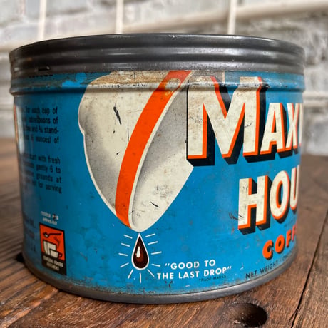 1960’s “MAXWELL HOUSE” コーヒー缶