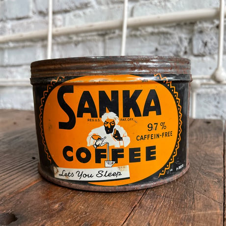 1950’s “Sanka coffee” コーヒー缶
