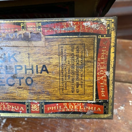 1930’s “BAYUK PHILADELPHIA” タバコ缶