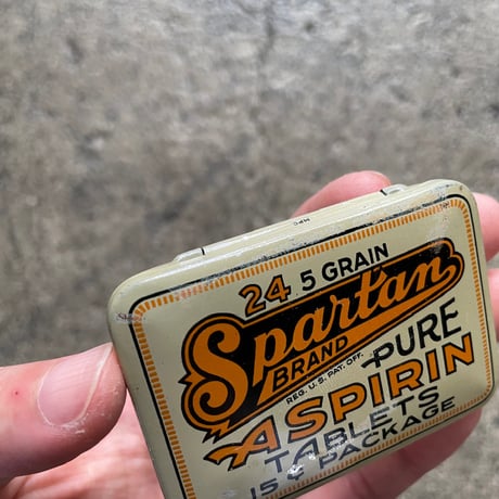 1940’s Spantan Brand タブレット缶