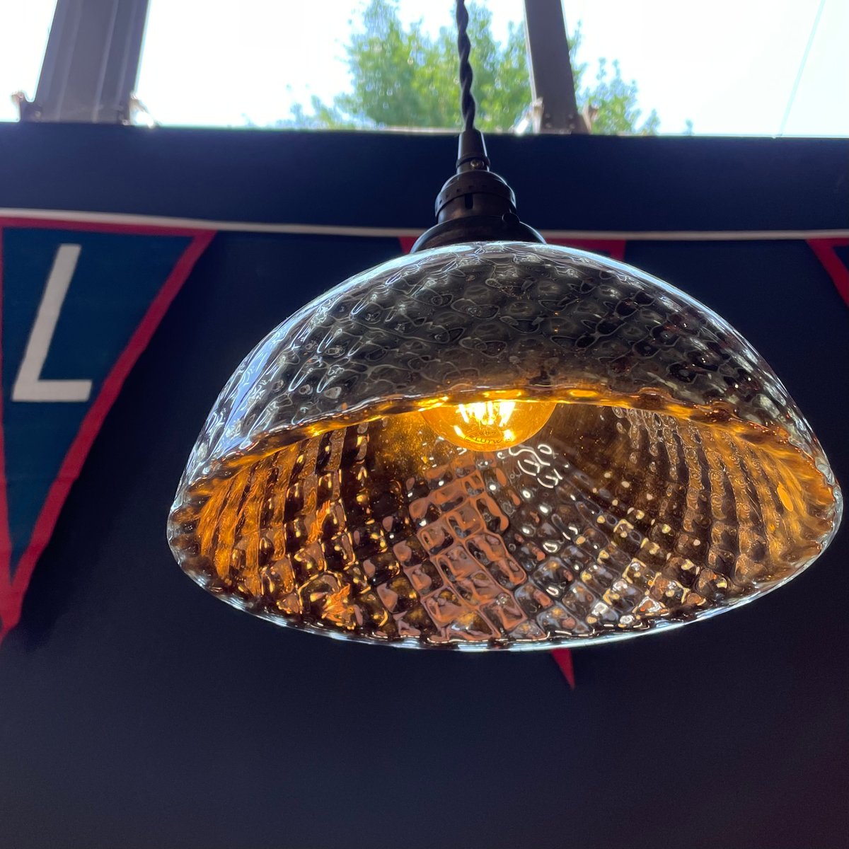 1920's マーキュリー ガラスシェード ※シェードのみ | 7miles from the