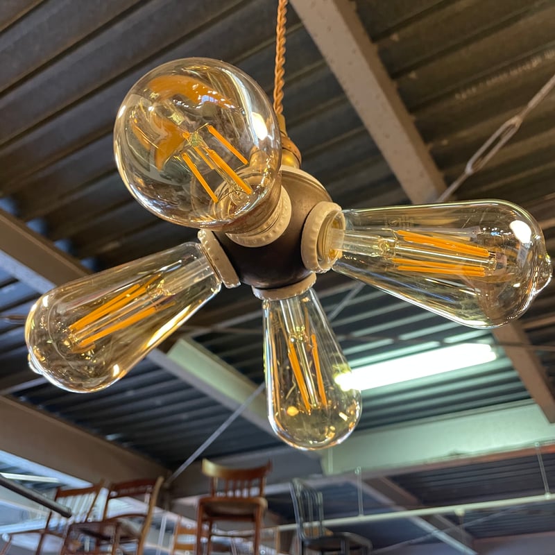 1920's 4灯 ベンジャミンソケット | 7miles from the Dreamland