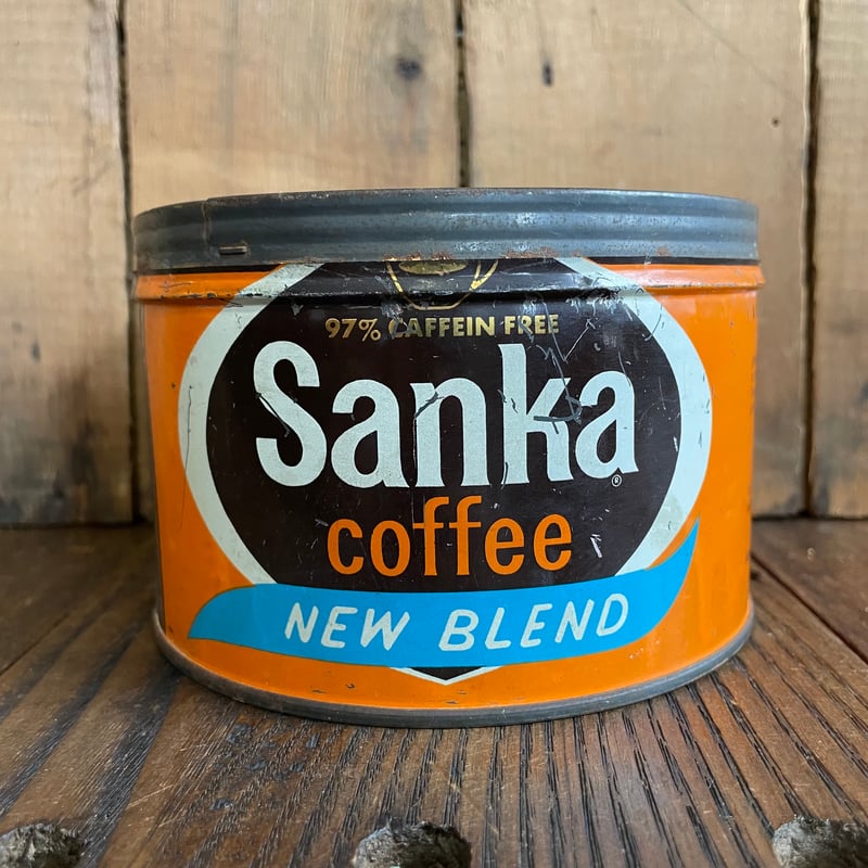 1950's “Sanka coffee” コーヒー缶 | 7miles from the D