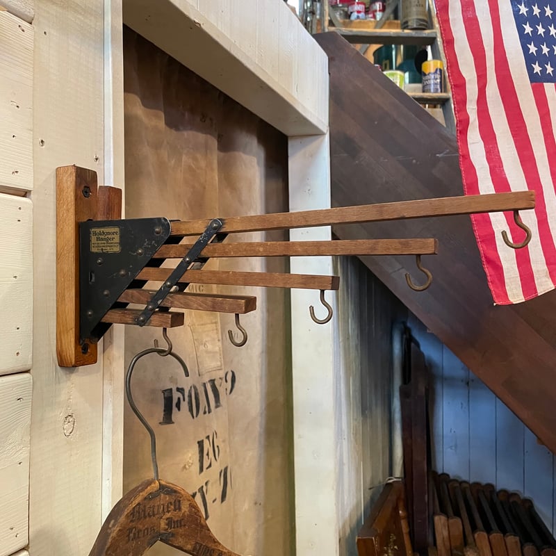 ヴィンテージウォールハンガー 1920's “Holdsmore Hanger” ウォールハンガー | 7miles fro