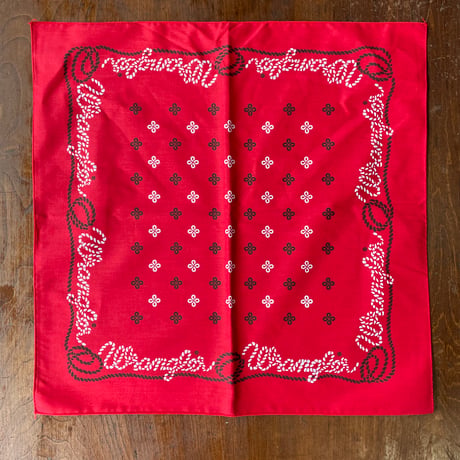1970’s~ Wrangler バンダナ Red/赤
