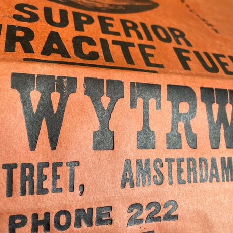 1920’s COAL BAG 紙袋
