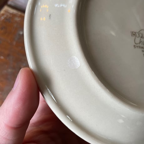 1940’s IROQUOIS China ミニプレート