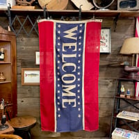 1950’s WELCOME フラッグ