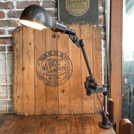 1930’s Woodward Machine インダストリアルランプ