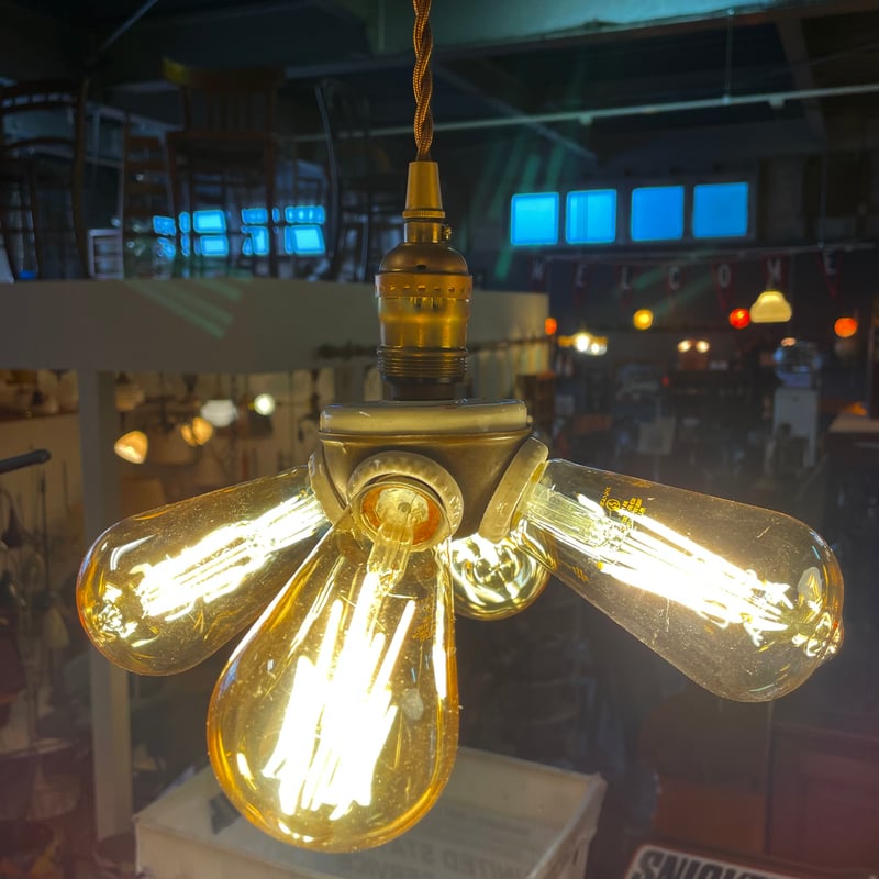 1920's 4灯 ベンジャミンソケット | 7miles from the Dreamland