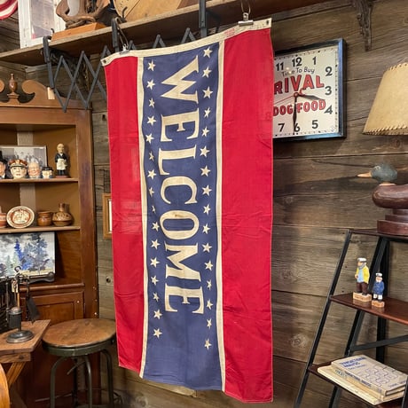 1950’s WELCOME フラッグ