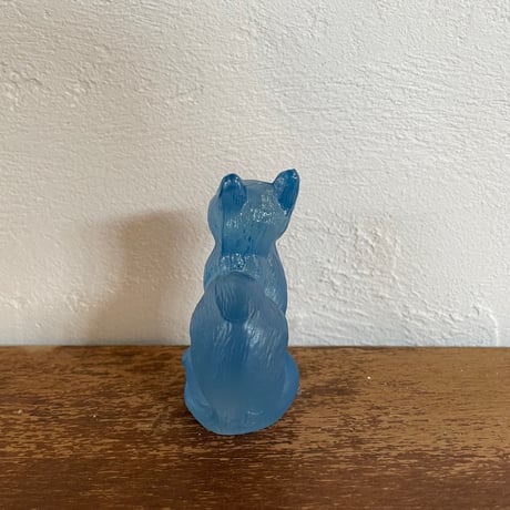 Cat Grass Figure (Blue)