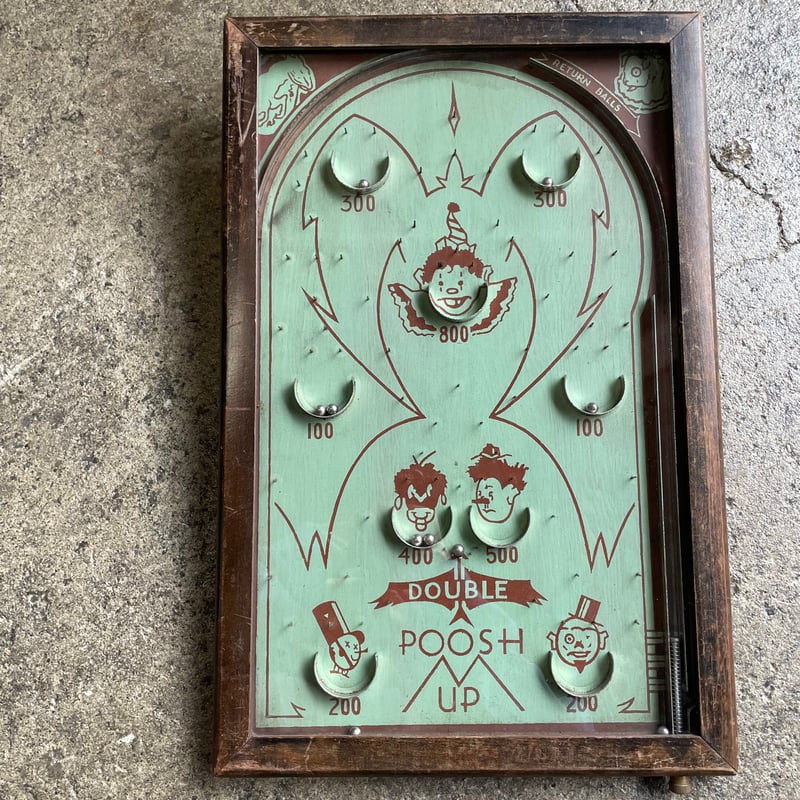 1930's 卓上 ピンボールゲームボード | 7miles from the Dreamland