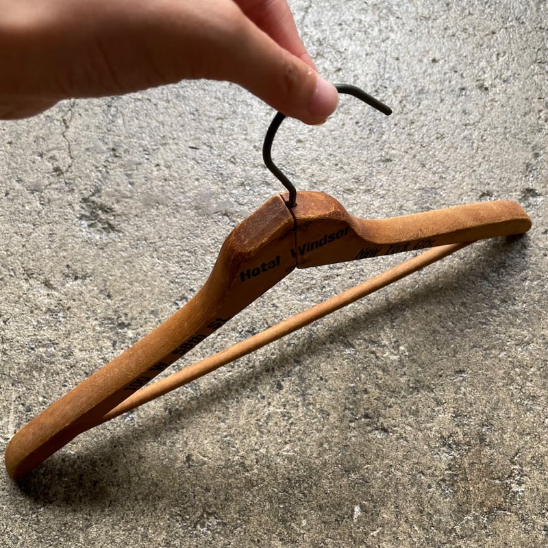 ヴィンテージ　ハンガー　木製 1960's 木製ハンガー | 7miles from the Dreamland