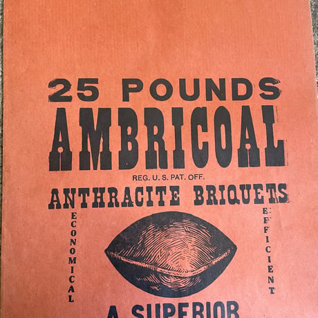 1920’s COAL BAG 紙袋