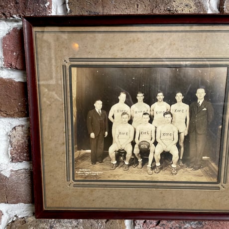 1930’s 古写真 額装 “SPORTS”