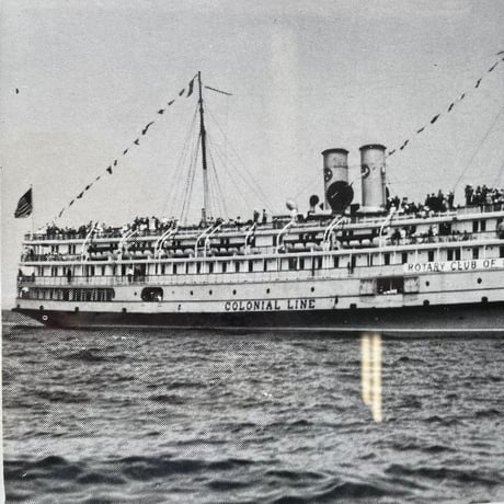 1940’s 古写真 額装 “COLONIAL LINE”