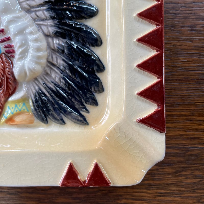 1960's インディアン 陶器製 灰皿 | 7miles from the Dreamland