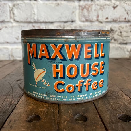 1940’s “MAXWELL” コーヒー缶