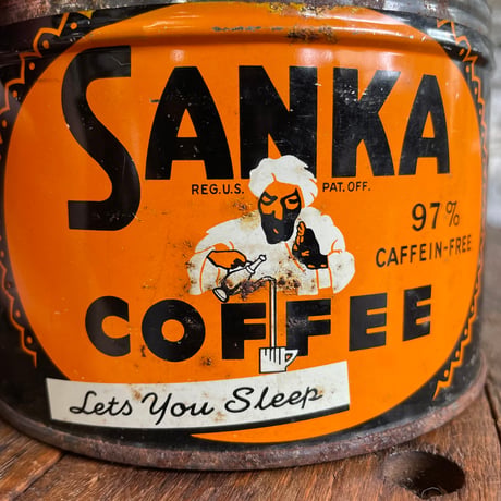 1950’s “Sanka coffee” コーヒー缶