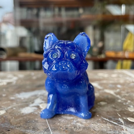 1960’s ウエストモアランド ブルドッグ ブルー×結晶