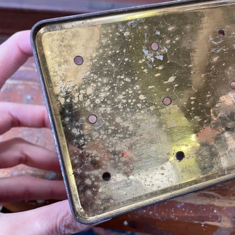 1950’s 壁掛け Tin缶 ソープディッシュ