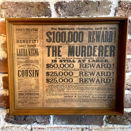 $100,000 Reward Poster
