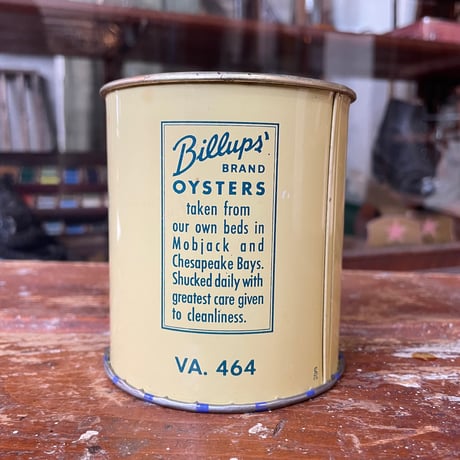 1950’s “Billups” オイスター缶