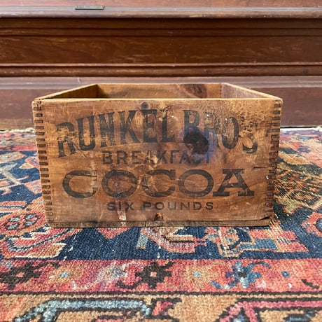 1940’s “RINKEL BROS COCOA” 木箱