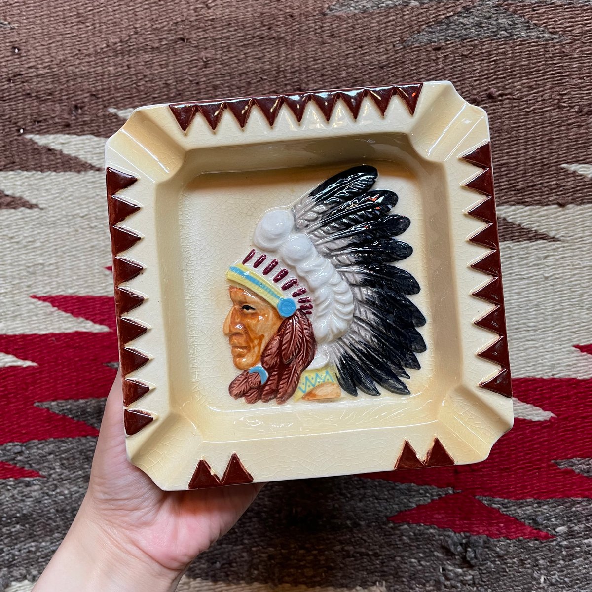 □□　50'~60'/飛行機のビンテージ灰皿　□□ □□ 50'~60'/飛行機のビンテージ灰皿 □□ 1247-6 ビンテージ 灰皿