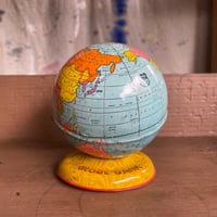 1960’s ブリキ 地球儀 コインバンク