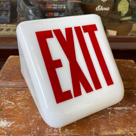 1960’s “EXIT”ランプシェード ※シェードのみ