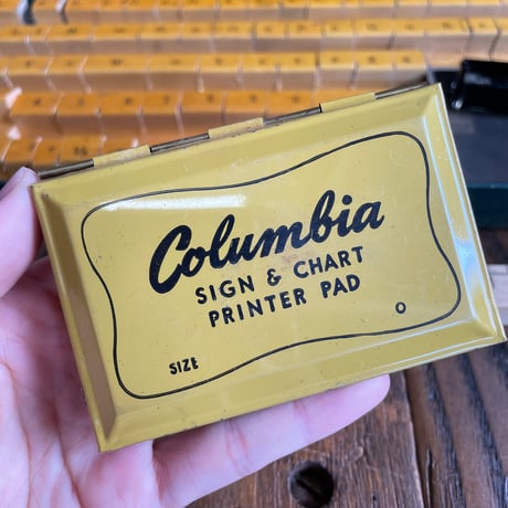 1950’s アルファベット スタンプセット