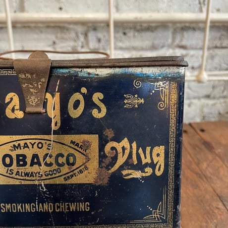 1920’s “Mayo’s Cut Plug” タバコ缶