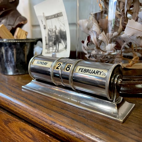 ☆美品☆ 置き型カレンダー ビンテージ 1940年代のアンティーク カレンダー(m-237-z)｜アンティーク雑貨