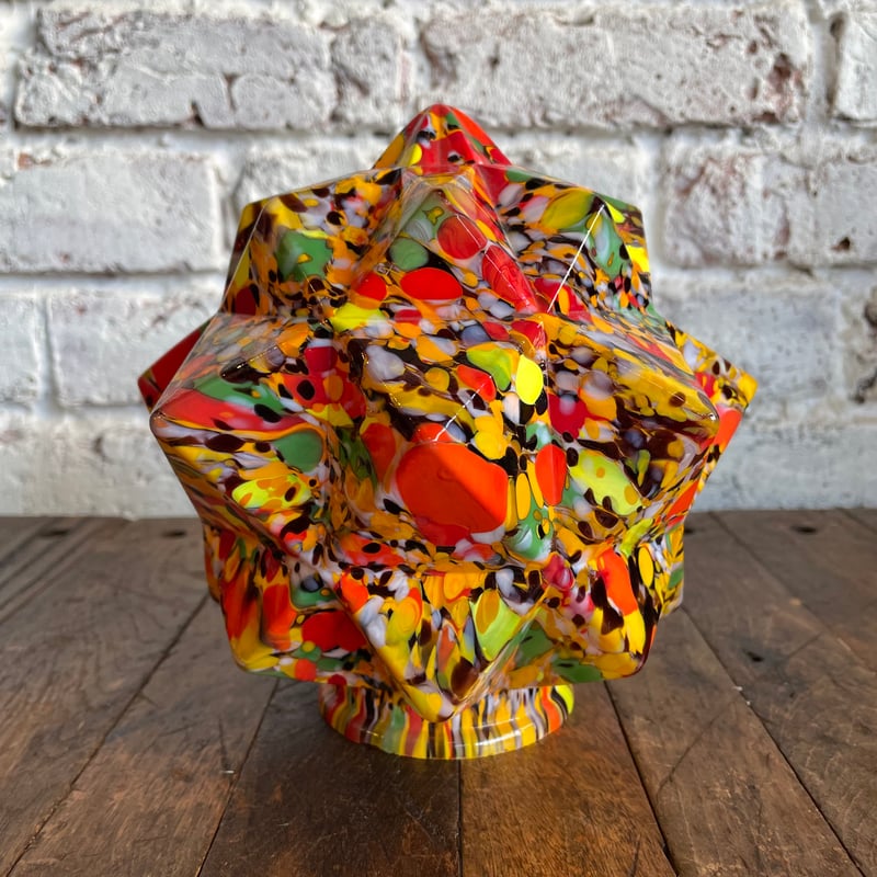 【リプロ品】 エンドオブデイ ランプ シェード　ライト　照明　ガラス　ビンテージ 1920's エンドオブデイ ※シェードのみ | 7miles from the Dreamland