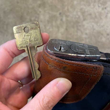 1960’s バンクバッグ 鍵付き